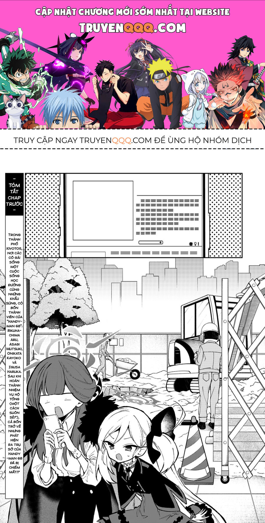 Blue Archive: Nhật Kí Nghiệp Vụ Của Handyman 68 - Chapter 25