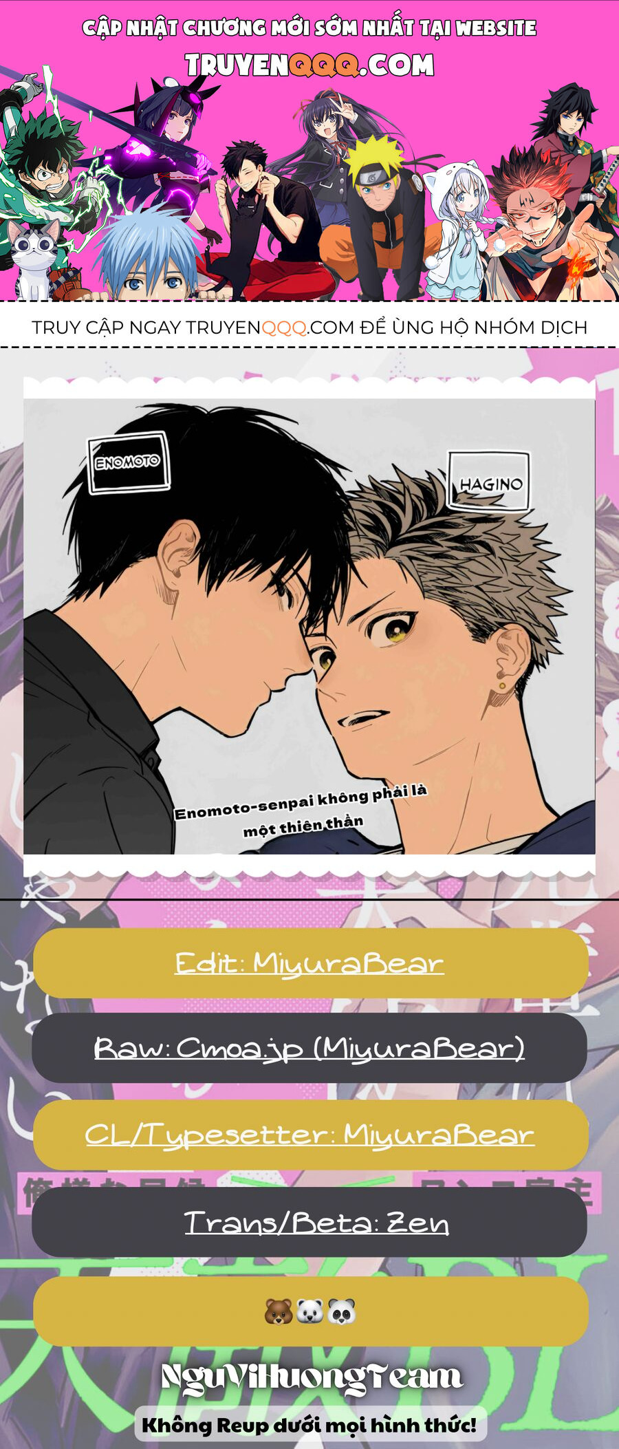 Enomoto-Senpai Không Phải Là Một Thiên Thần - Chapter 3